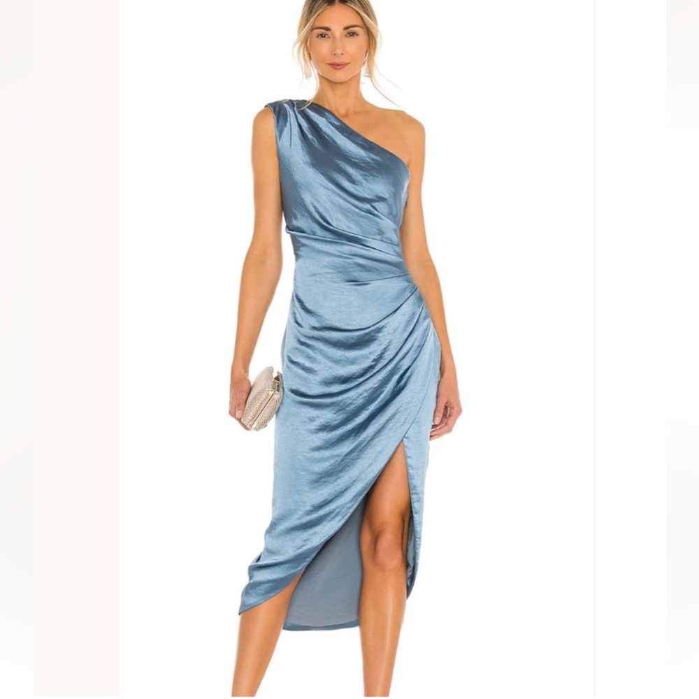 ELLIATT blue one shoulder